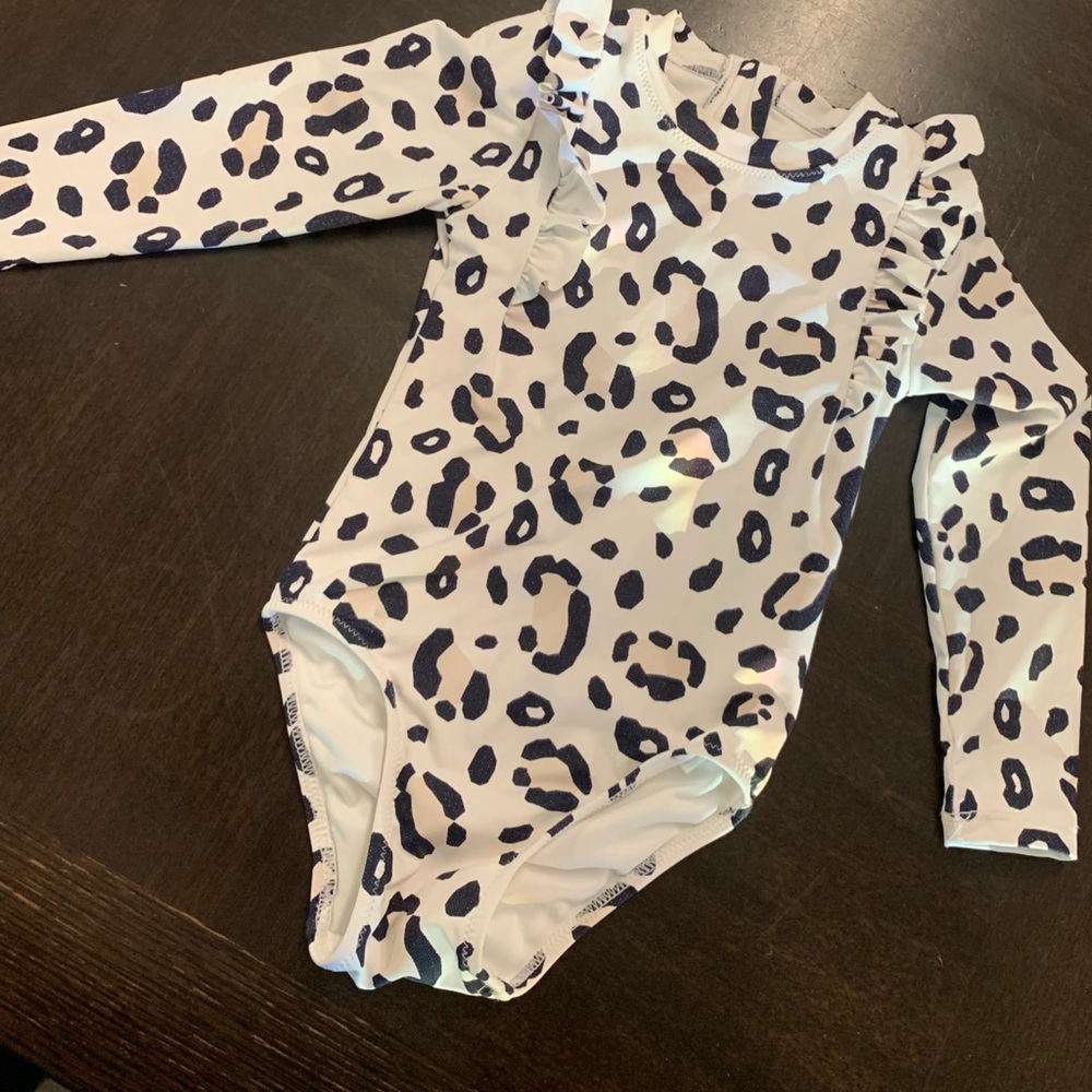 Miles the Label leopard swimsuit